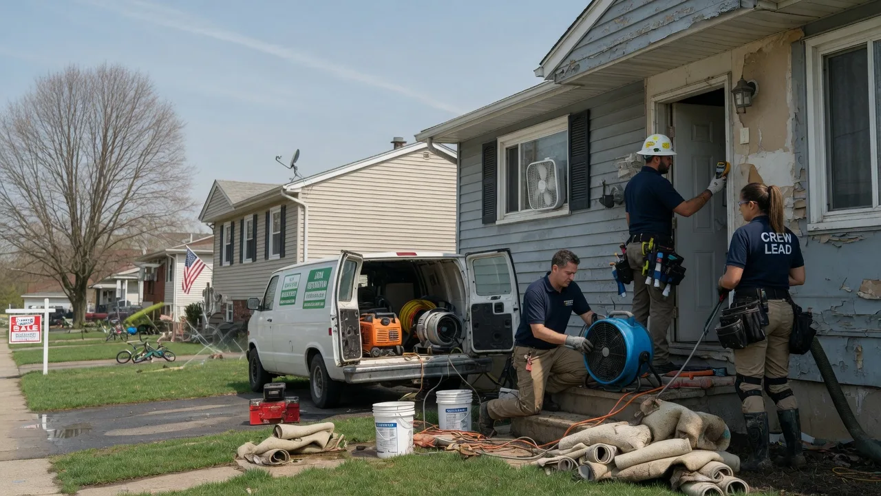 Flood Cleanup in Wickes, AR near me